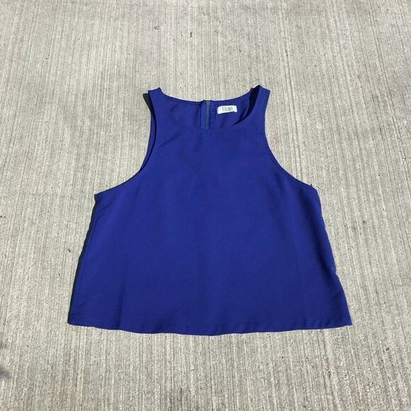 🌻Lovely Blue Tobi Tank - Picture 6 of 6